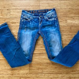 Rock Revival Blue Jeans